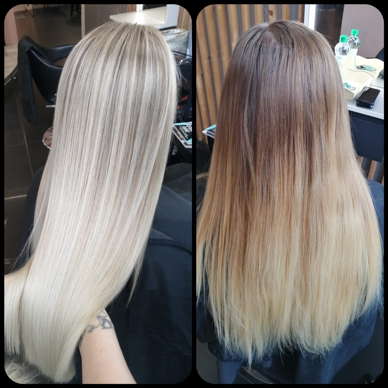 Blond bez žltých tónov